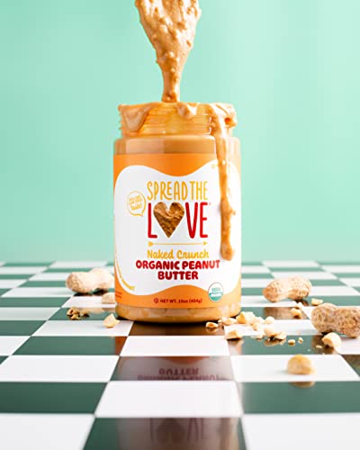 Organic Vegan Peanut Butter Spread - Naked Crunch