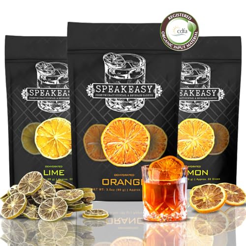 150 Dehydrated Citrus Slices Variety Pack - Orange, Lemon, Lime