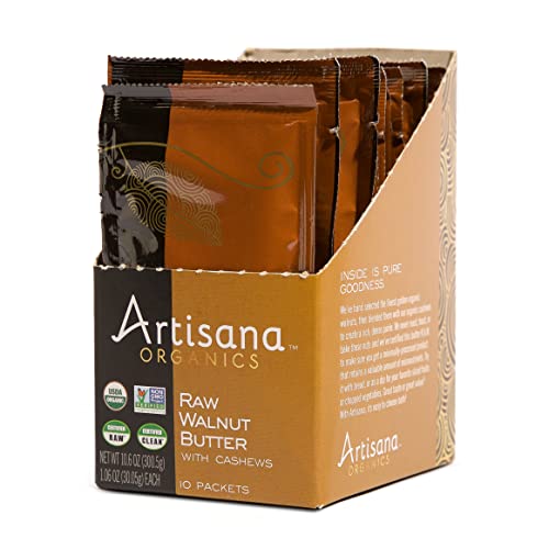 Artisana Organics Raw Walnut Cashew Butter - Vegan Snack