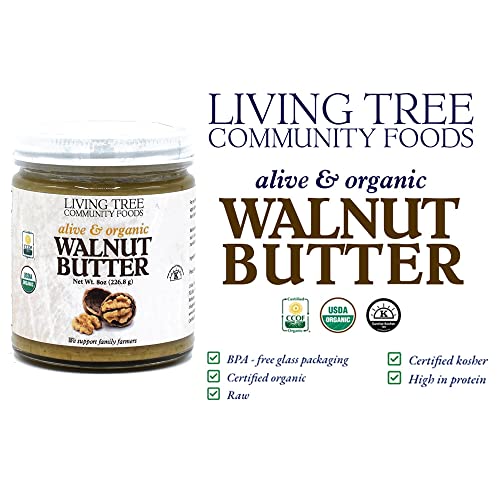 Organic Raw Walnut Butter - Small Batch, Always Fresh