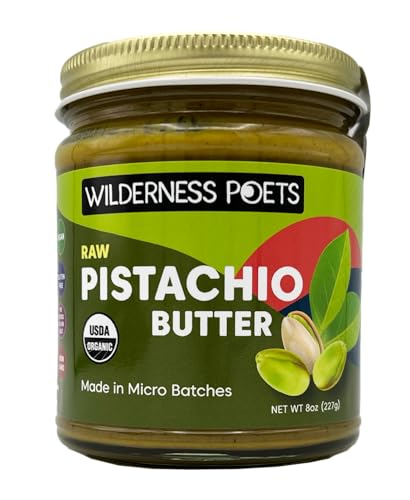 Wilderness Poets Organic Raw Pistachio Butter (8oz)