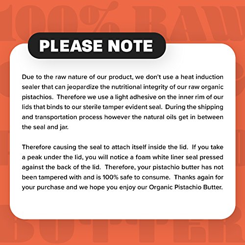 Organic Raw Pistachio & Macadamia Butter, Superfood Spread