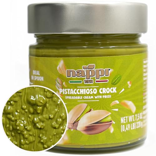 Sweet and Crunchy Pistachio Butter, 7.5 oz