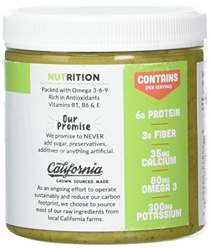 Organic Pistachio Butter, Nutrawbar, Raw Superfood Spread 8oz
