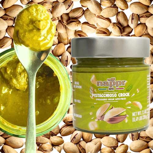Sweet and Crunchy Pistachio Butter, 7.5 oz