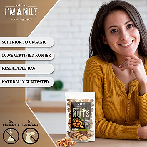 Brazil Nuts: Distinct, Superior, RAW, Large, Fresh 32oz