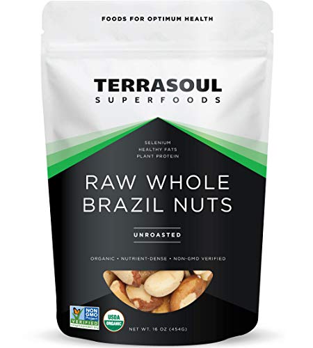 Terrasoul Superfoods Organic Brazil Nuts - Selenium Rich