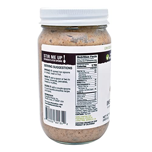 Organic Mixed Nut Butter - Brazil Nuts, Almonds, Cashews