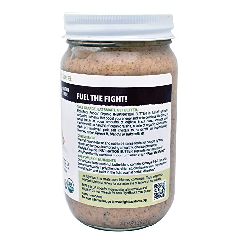 Organic Mixed Nut Butter - Brazil Nuts, Almonds, Cashews