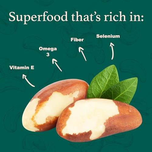 Brazil Nuts: Distinct, Superior, RAW, Large, Fresh 32oz