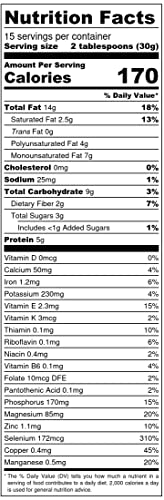 Organic Mixed Nut Butter - Brazil Nuts, Almonds, Cashews