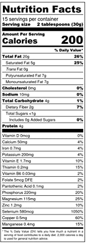 Organic Bravezil Nut Butter - 16 oz