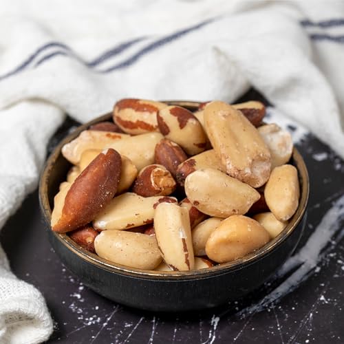 Organic Raw Brazil Nuts in Resealable Bag | Superfood