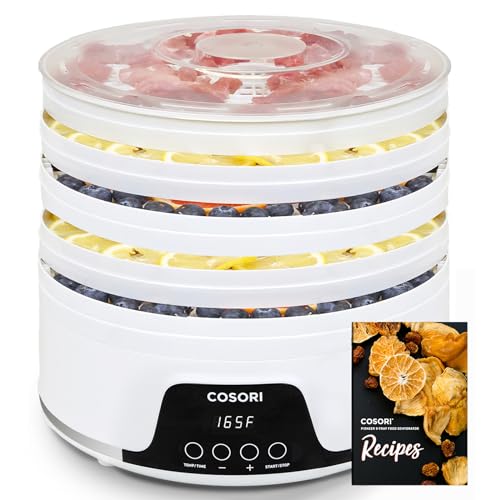 COSORI Dehydrator with 5 BPA-Free Trays and Timer