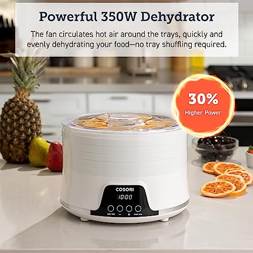 COSORI Dehydrator with 5 BPA-Free Trays and Timer