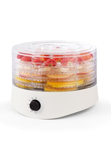 Commercial Chef Food Dehydrator for Raw Foods, White