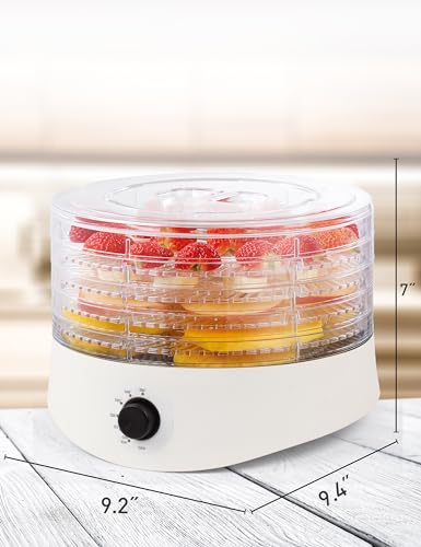 Commercial Chef Food Dehydrator for Raw Foods, White
