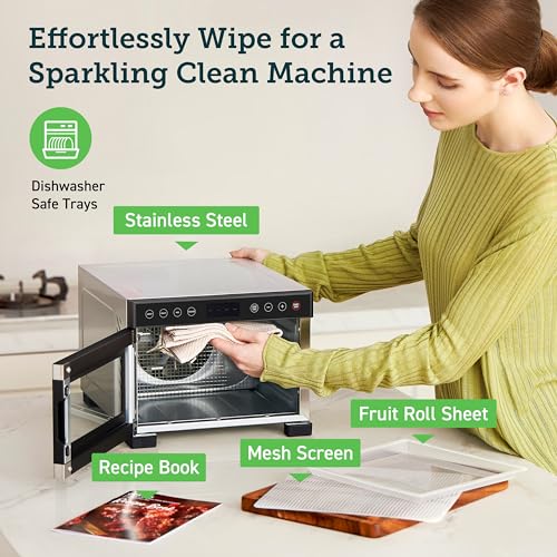 COSORI 176°F Food Dehydrator with Stainless Steel Trays