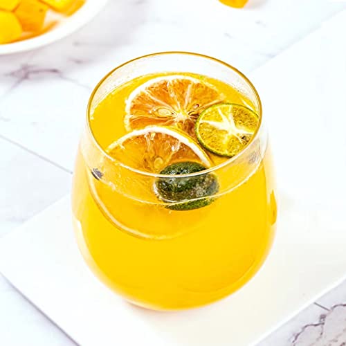 Dried Lemon Slices, Natural Citrus Fruit Tea Garnish