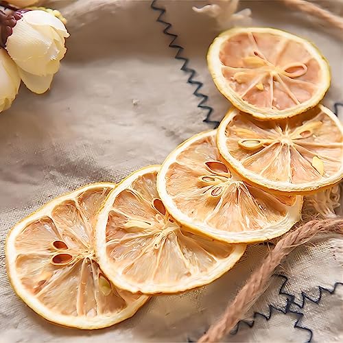 Dried Lemon Slices, 8.81oz/250g, 120+ Pieces, Cocktail & Cake