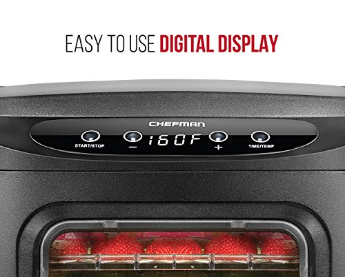 Chefman Electric Food Dehydrator with 6 Trays