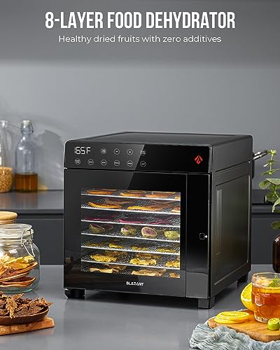 25QT Stainless Steel Dehydrator with 8 Trays - Raw Food