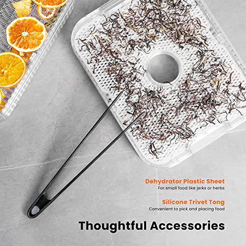 VIVOHOME 400W 8-Tray Electric Food Dehydrator with Timer