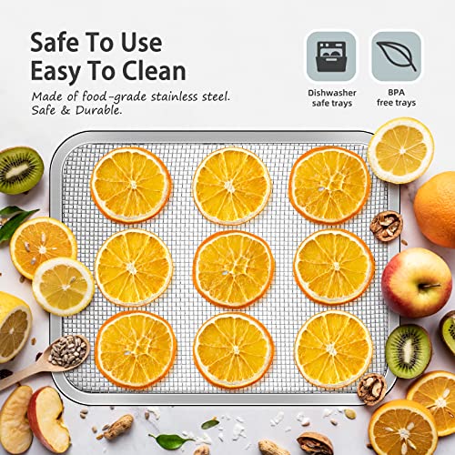 Septree Stainless Steel Food Dehydrator with Timer & Control