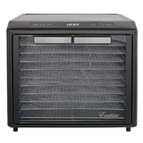 10-Tray Excalibur Electric Dehydrator with Adjustable Temperature Control