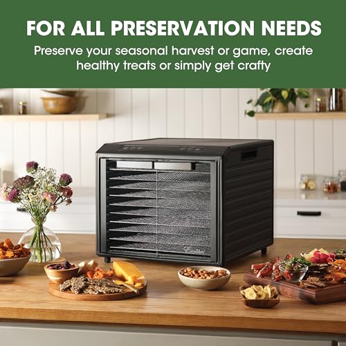 10-Tray Excalibur Electric Dehydrator with Adjustable Temperature Control