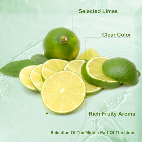 Dehydrated Lime Slices for Cocktails, Tea, Baking (100g)