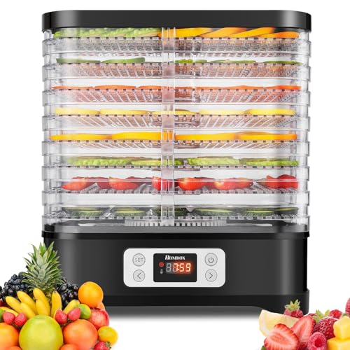 Food Dehydrator Machine Electric 8 Trays, Temperature Control