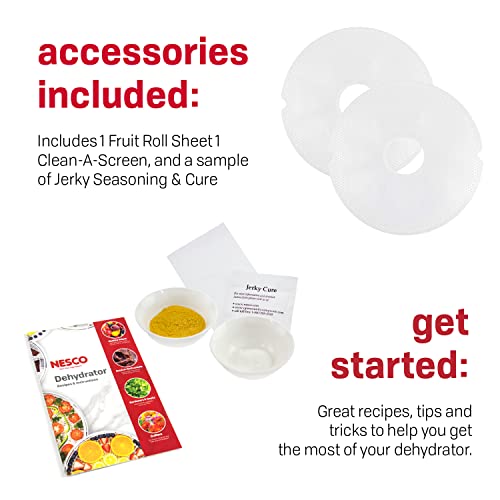 NESCO Gardenmaster Dehydrator, 4 Trays, White, Digital