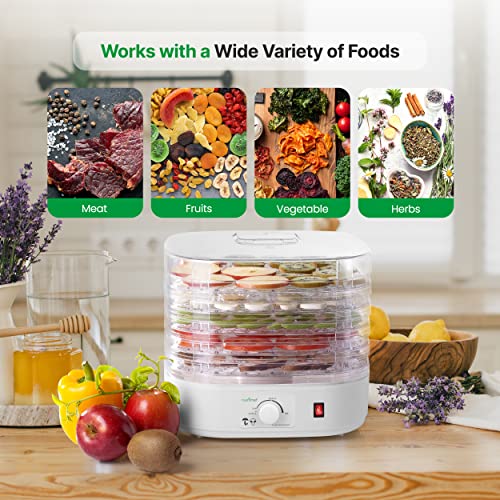 Nutrichef Dehydrator | Dehydrates Beef Jerky, Meat, Fruit