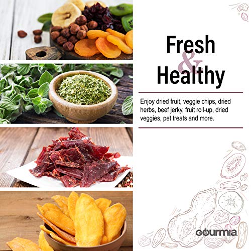 Gourmia GFD1680 Electric Food Dehydrator - 6 Trays