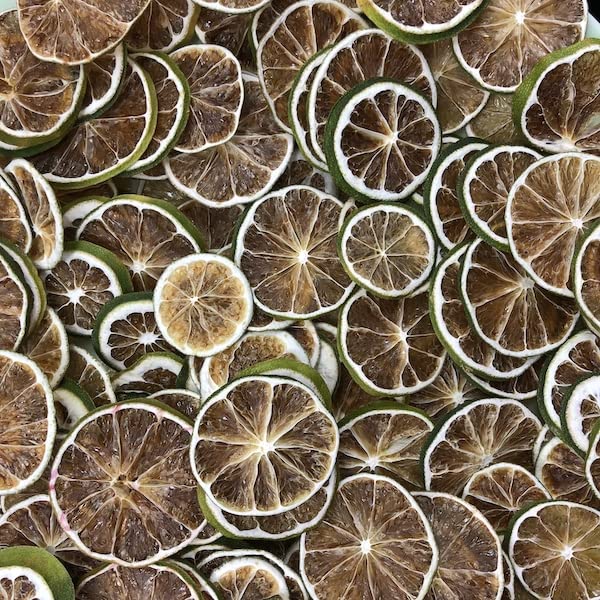 Dehydrated Lime Slices | 100% Natural | 3.5 oz
