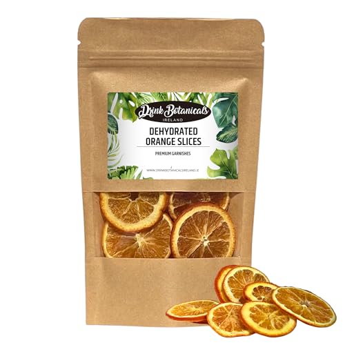 Dehydrated Dried Orange Slices Wheels | All Natural | Gluten Free | 1.76 OZ