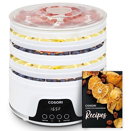 COSORI Food Dehydrator 5 Trays & 2Pack Mesh Screens