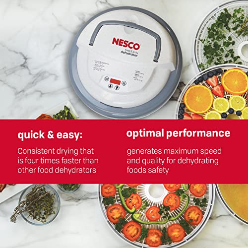 Nesco FD-79 Snackmaster Pro Digital Food Dehydrator - Gray