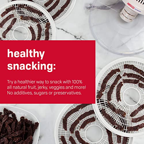 Raw Food Dehydrator, 4 Trays, Speckled White