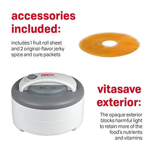 Nesco FD-60 Snackmaster Dehydrator for Perfect Jerky Snacks