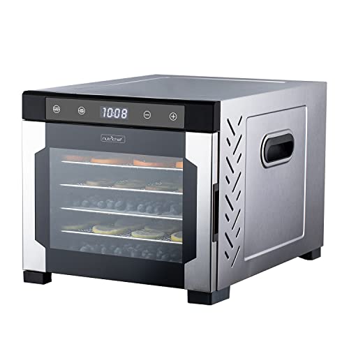 NutriChef 600-Watt Food Dehydrator with 6 Trays