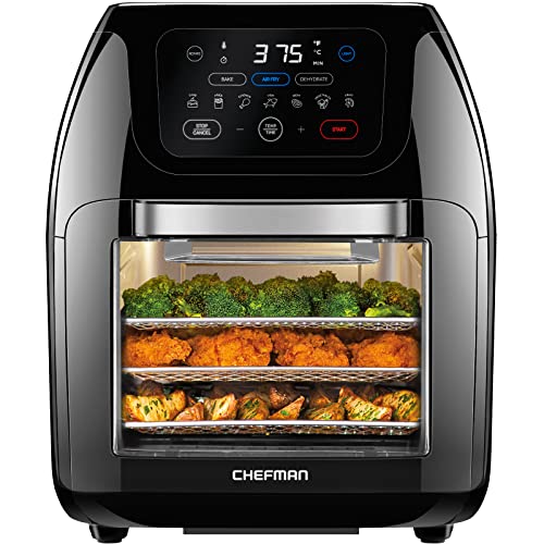 CHEFMAN 10L Multifunctional Air Fryer with 17 Presets