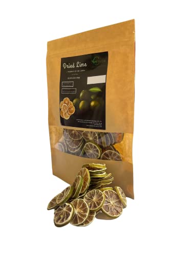 Raw Dried Lime Slices for Cocktails (3.5oz)