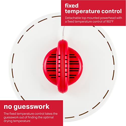 NESCO JerkyXpress Food Dehydrator, 4 Trays - White