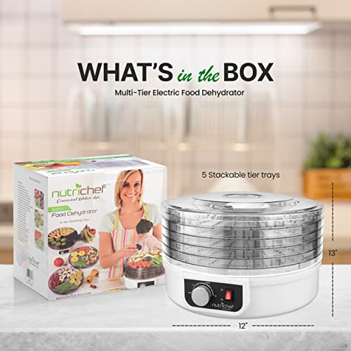 NutriChef Dehydrator: Dry Beef, Meats & Veggies with High Heat