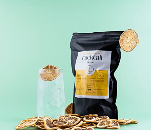 Dehydrated Lemon Slices for Cocktail Garnishes | 3.5oz