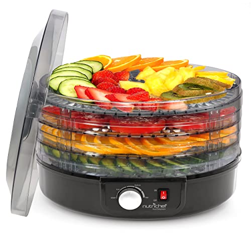 NutriChef Electric Food Dehydrator - Multi-Tier Food Preserver