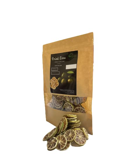 Raw Dried Lime Slices for Cocktails (3.5oz)