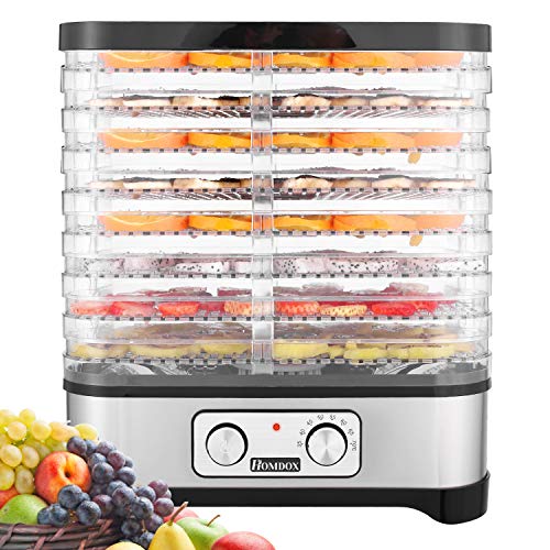 8-Tray BPA-Free Food Dehydrator for Raw Foods